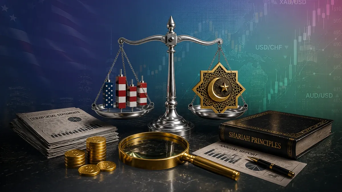 الفرز الشرعي للأسهم الأمريكية: المعايير وحساب تطهير الأرباح