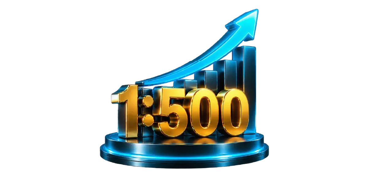رافعة مالية ديناميكية تصل إلى 1:500